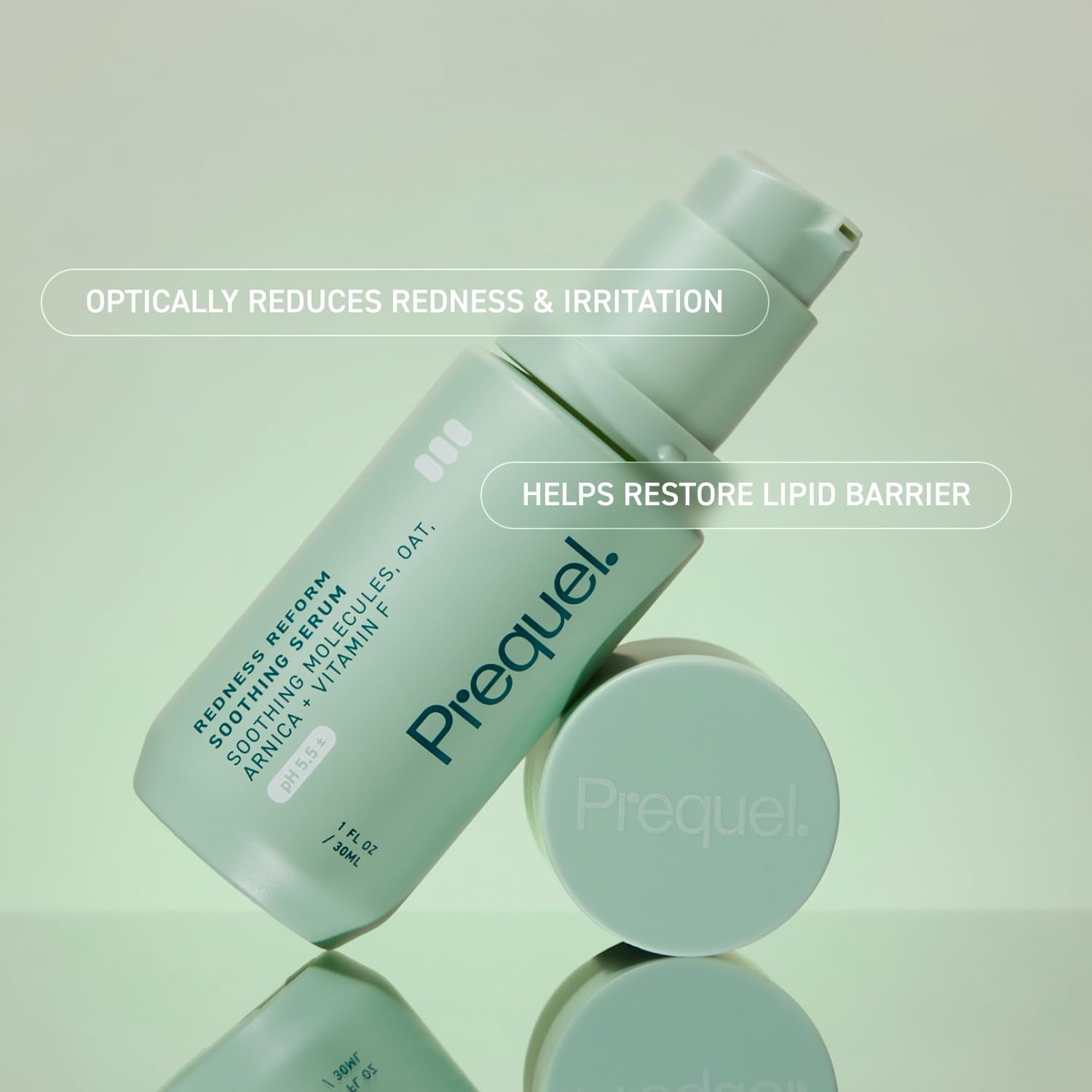 Prequel Redness Reform Soothing Serum – 30ml | Fast-Acting Redness Corrector for Sensitive Skin