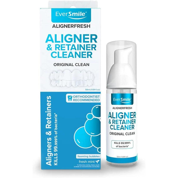 EverSmile Aligner & Retainer Cleaner – 50ml | Whitening, Fresh Breath & Bacteria Protection