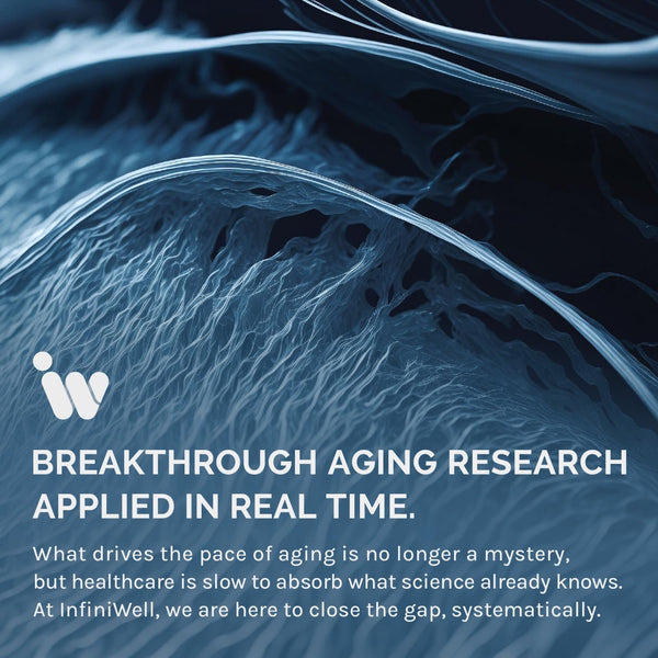 InfiniWell InfiniAGE Anti-Aging & Longevity Support – 60 Capsules | Cellular Renewal, Cognitive Function & Healthy Aging