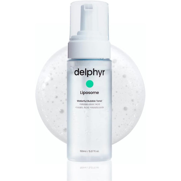 delphyr Liposome Waterful Bubble Toner – 150ml | Hydrating, Soothing Bubble Toner