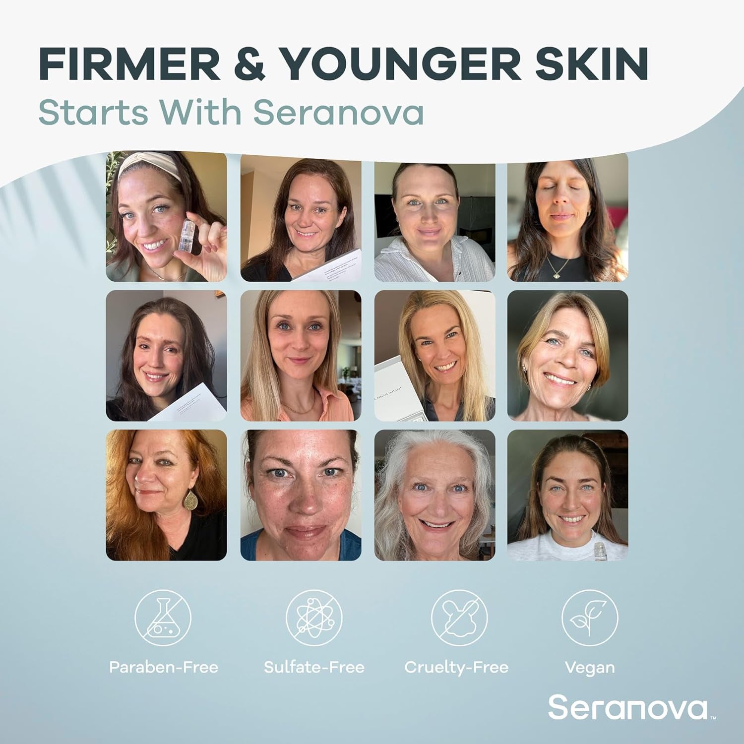 Seranova MicroNeedling Infusion Kit – 3-Month Supply | At-Home Collagen Boosting & Skin Rejuvenation System