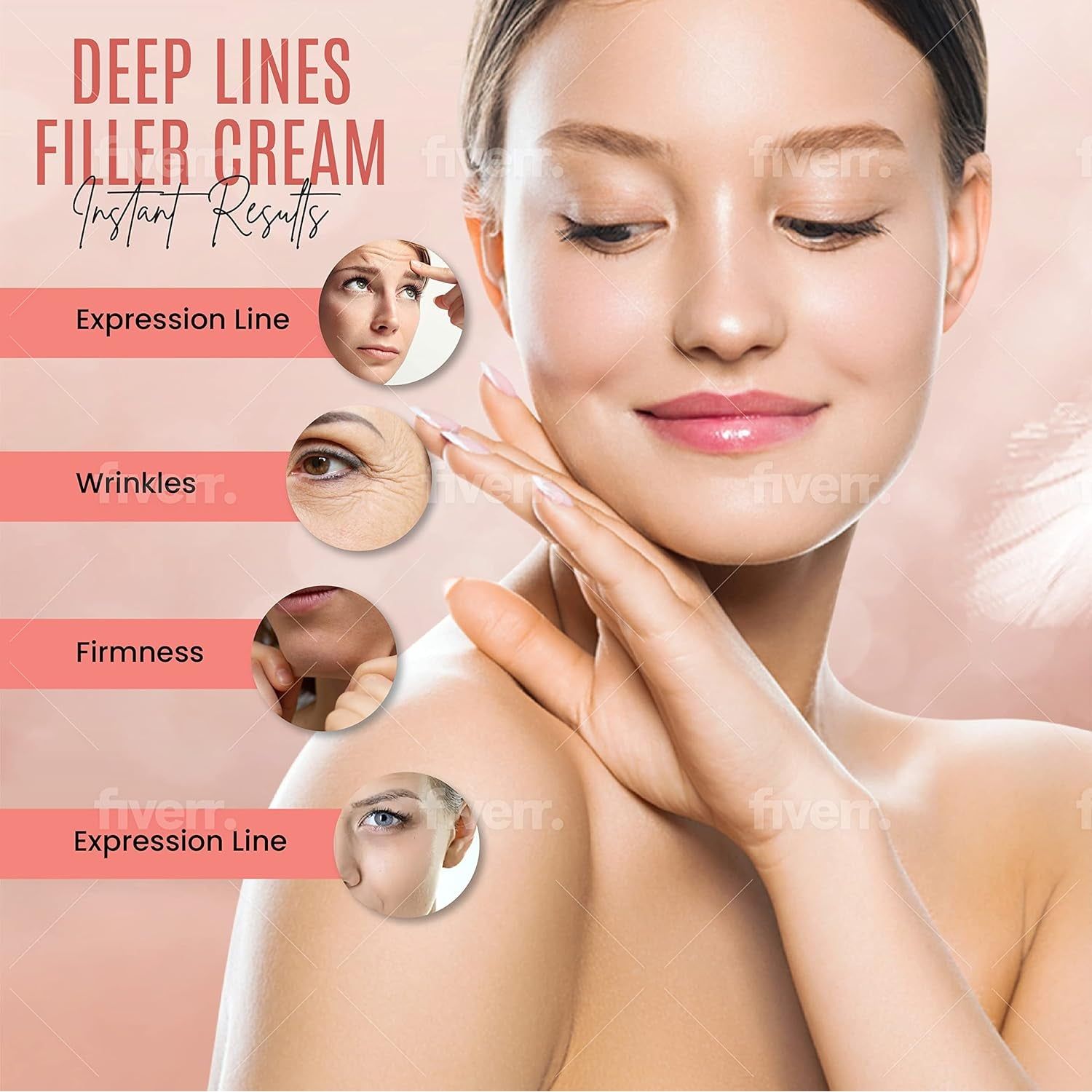 DERMAXGEN Time Reverse Instant Face Lift – 50g | 60-Second Wrinkle Lift & Firming Cream