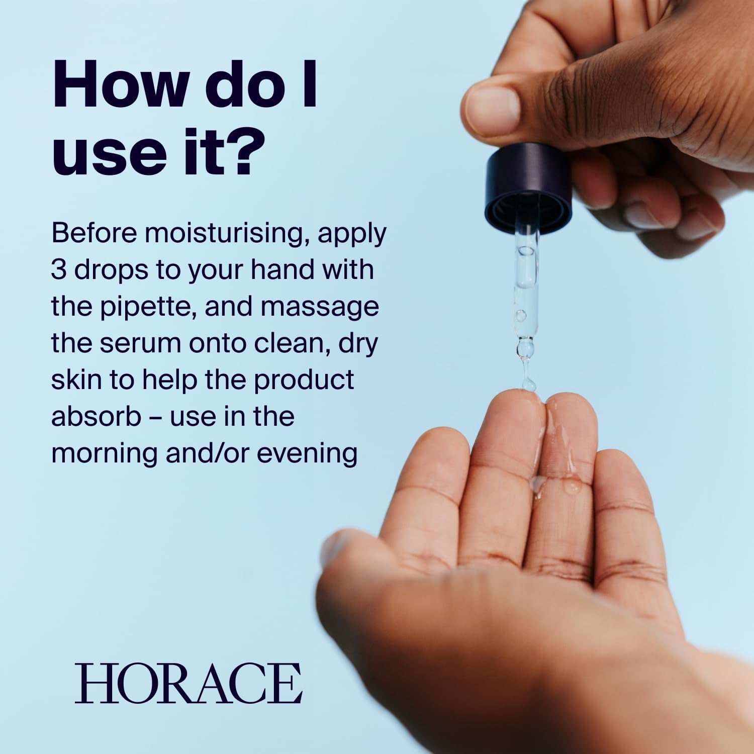 HORACE Hyaluronic Acid + Panthenol Serum - 30ml