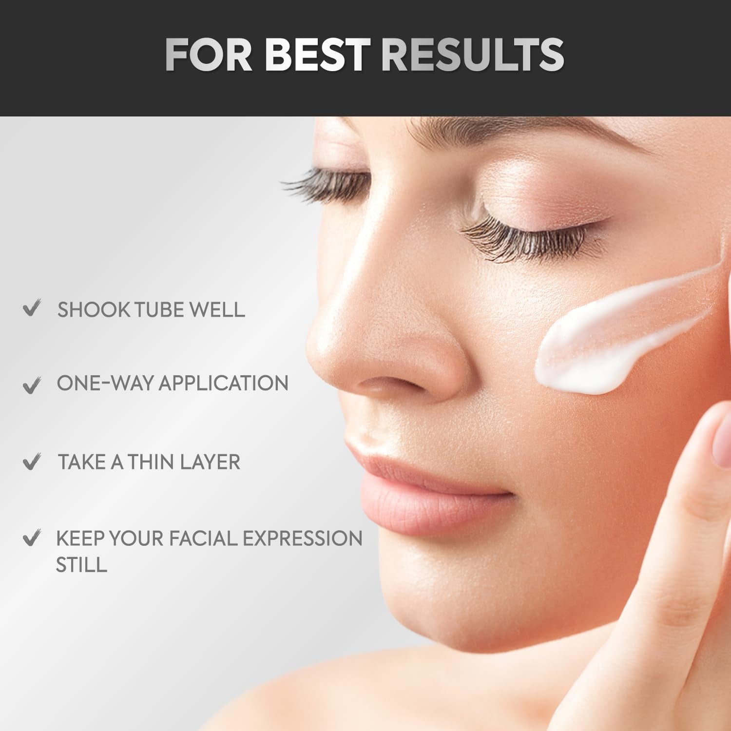 Instant Perfection Eye Tightener Cream – Advanced Firming & Lifting Formula with Brush, Rapid Reduces Eye Bags, Puffiness, Wrinkles, Fine Lines (Sheer Tint, 1 OZ)