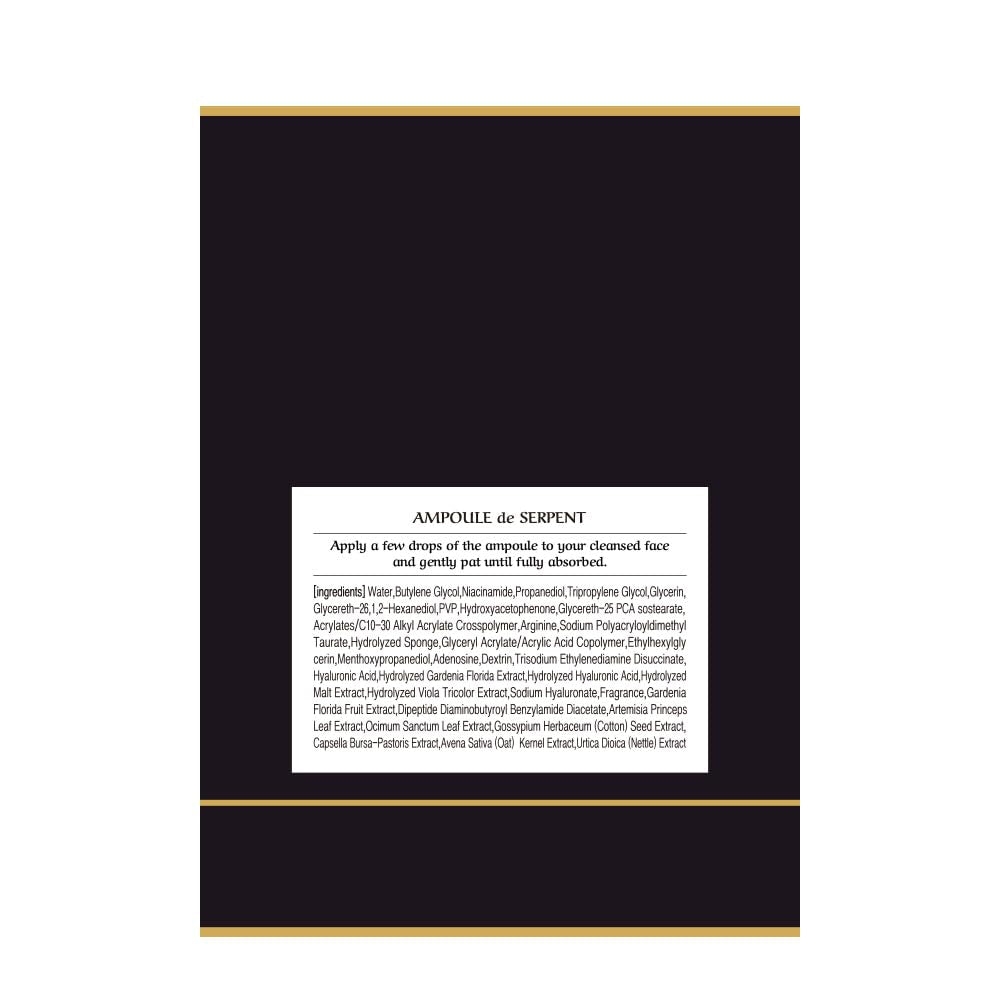 CHALLANS de PARIS Ampoule de Serpent - 30ml