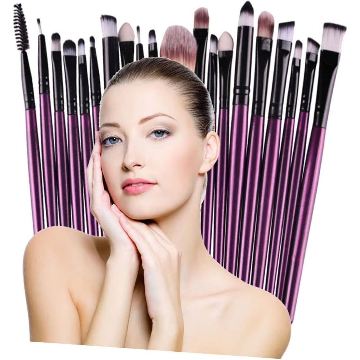 DOITOOL Professional Eye Makeup Brush Set -  20 pcs