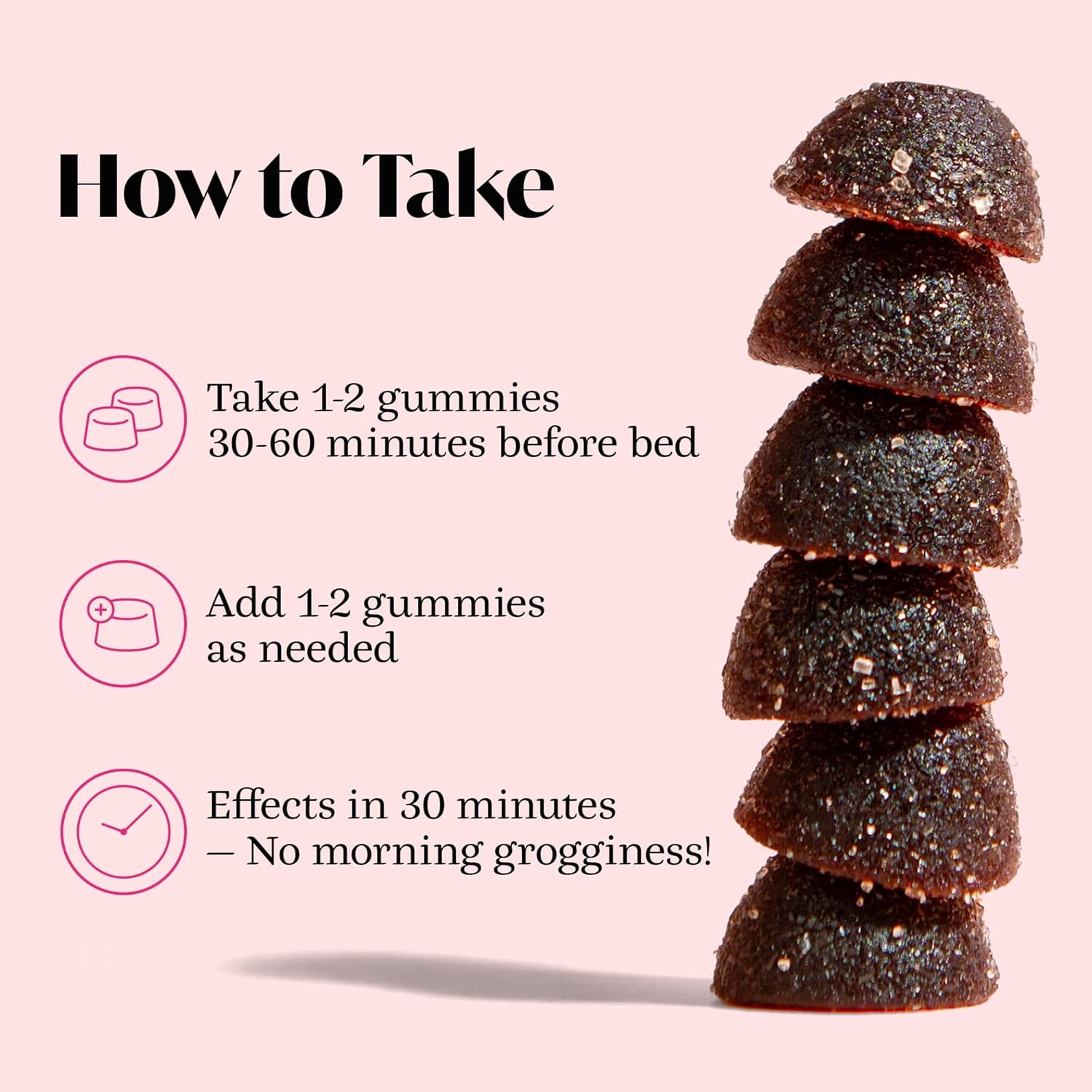 Winged Wellness Sleepyhead Calming Sleep Gummies for Women – 60 Gummies | Blueberry Lavender | Natural Melatonin & Herbal Support for Restful Sleep