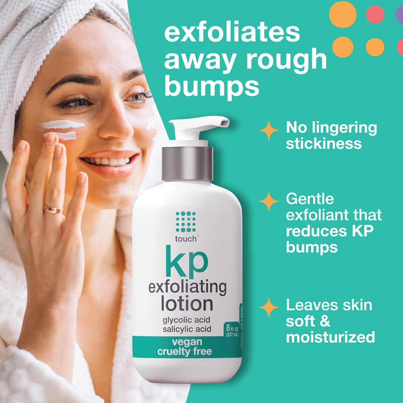TOUCH KP Exfoliating Lotion - 237ml