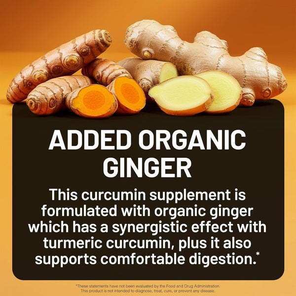 NatureWise Turmeric Curcumin 2250mg – 180 Capsules | Joint Comfort, Flexibility & Antioxidant Support with Bioperine