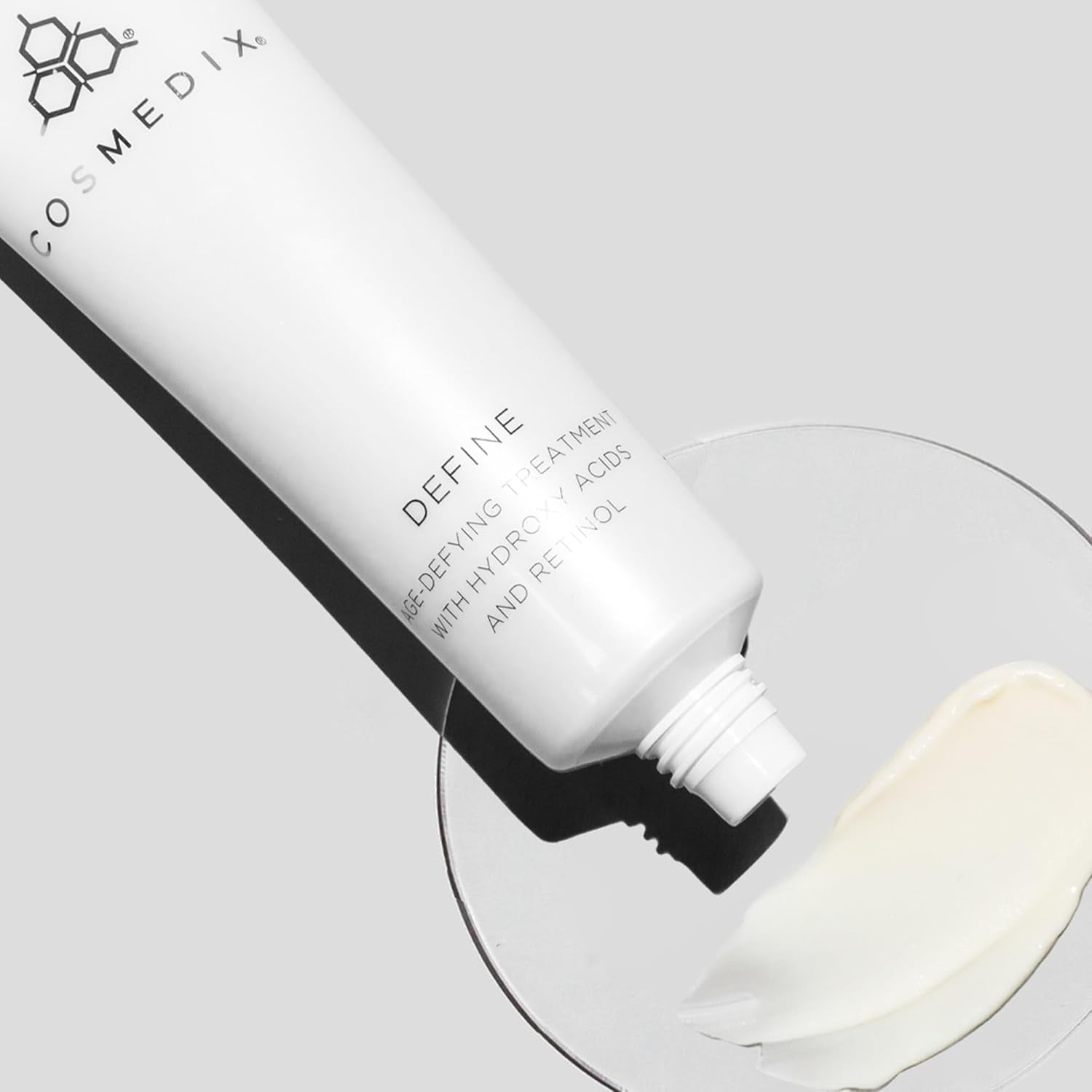COSMEDIX Define Age-Defying Treatment – 45g | Exfoliating Retinol Cream for Smoother, Youthful Skin