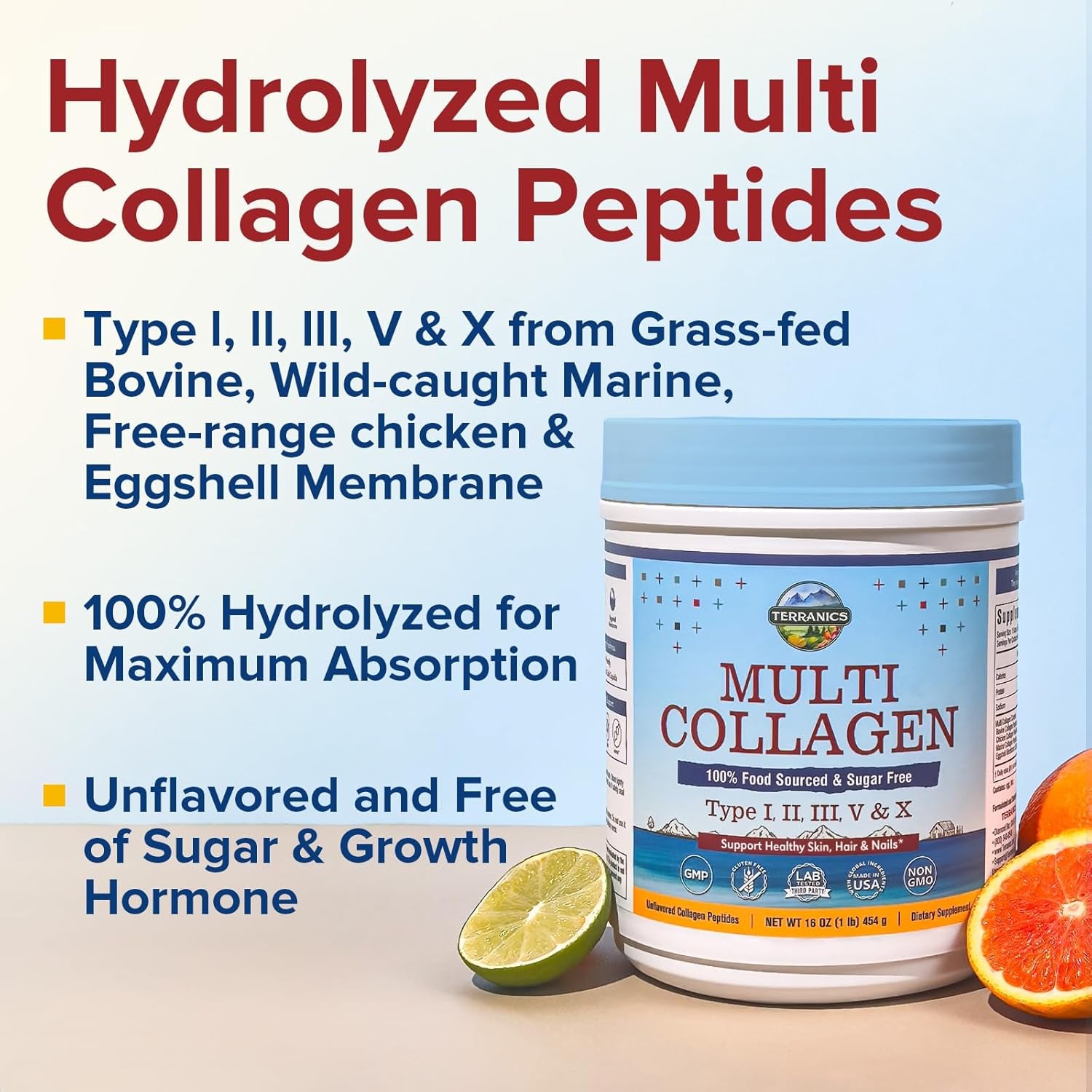 Terranics Multi Collagen - 454g