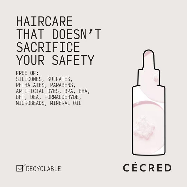 Cécred Restoring Hair & Edge Drops – 50ml | Peptide-Infused Hair Serum for Fuller, Healthier Hair