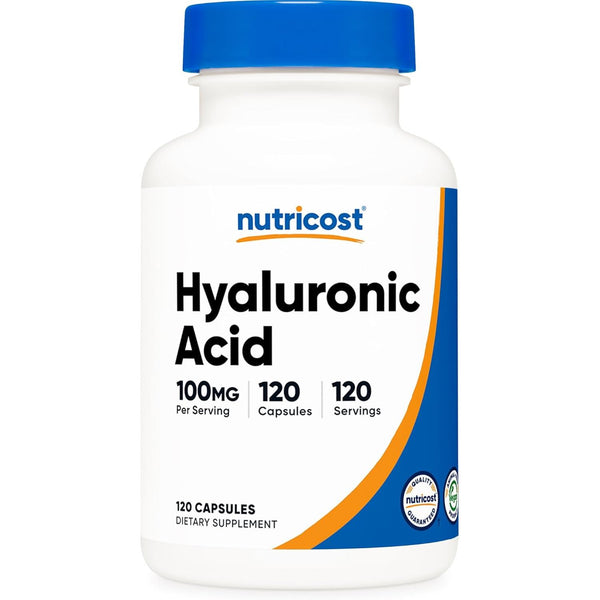 Nutricost Hyaluronic Acid Capsules 100Mg - 120 Capsules