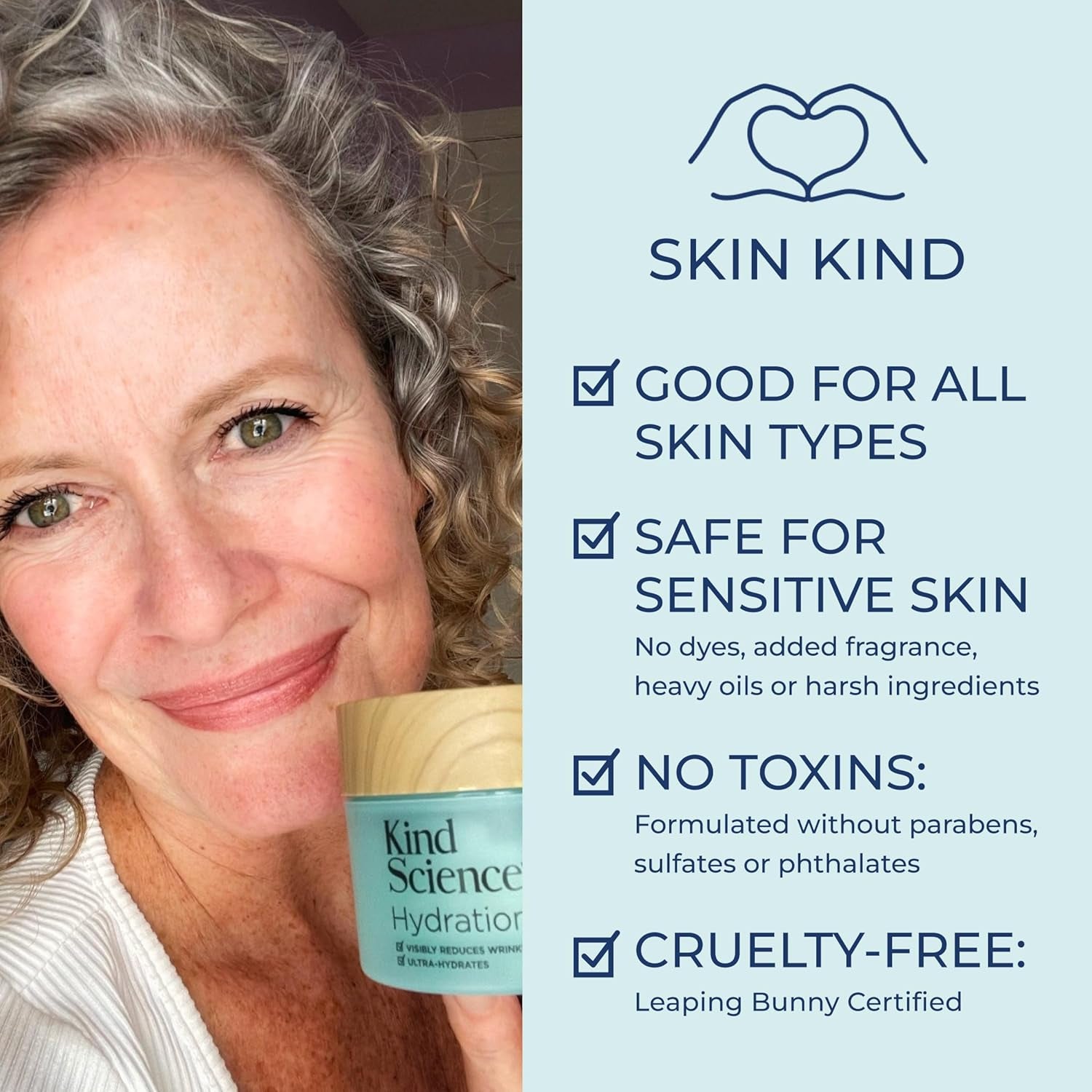 Kind Science Hydration Cream – 60ml | Intense Hydration & Anti-Ageing Moisturizer