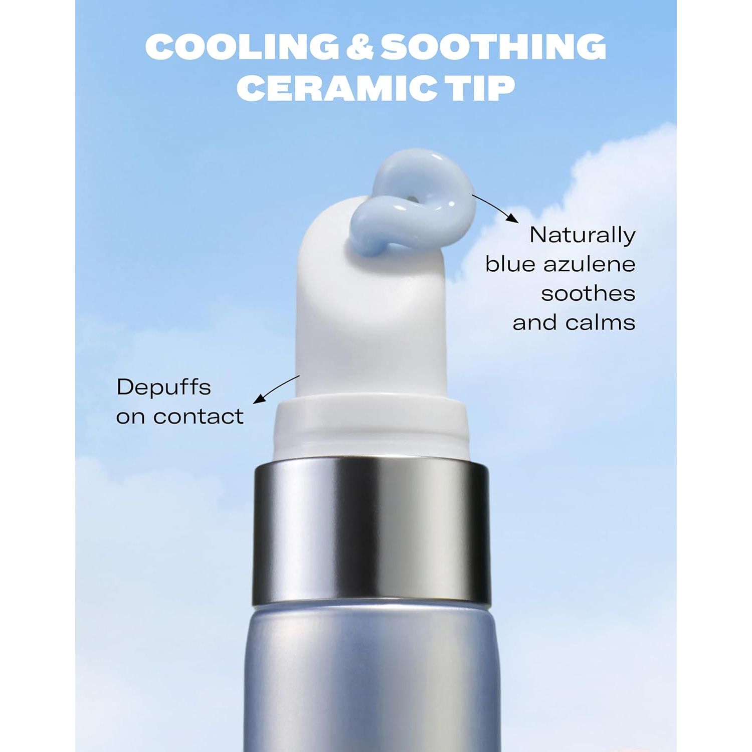 Snail Mucin Eye Cream, Korean Skincare for Dark Circles, Puffy Eyes, Fine Lines & Dehydrated Skin, Firming, Brightening and Plumping Treatment with Volufiline* & Caffeine, 0.51 Oz