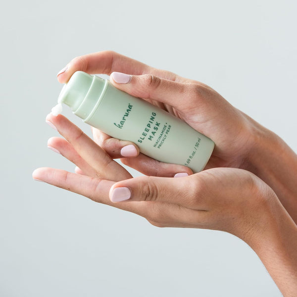 Karuna Sleeping Mask – 50ml | Overnight Moisture Mask with Niacinamide & Shea Butter for Hydrated, Balanced Skin