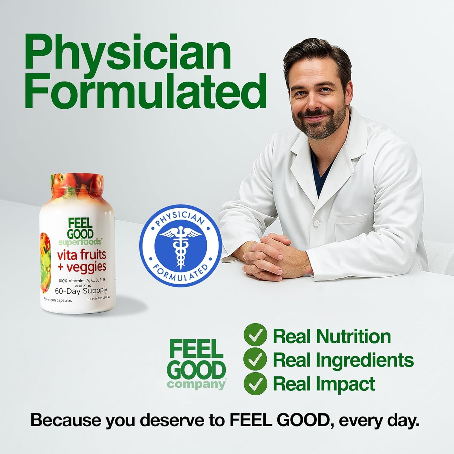 1000Mg Immune Support Capsules Made with 25 Organic Fruits and Vegetables, Strong Immunity Boosters with Vitamins A, C, D3, and Zinc, 60 Count