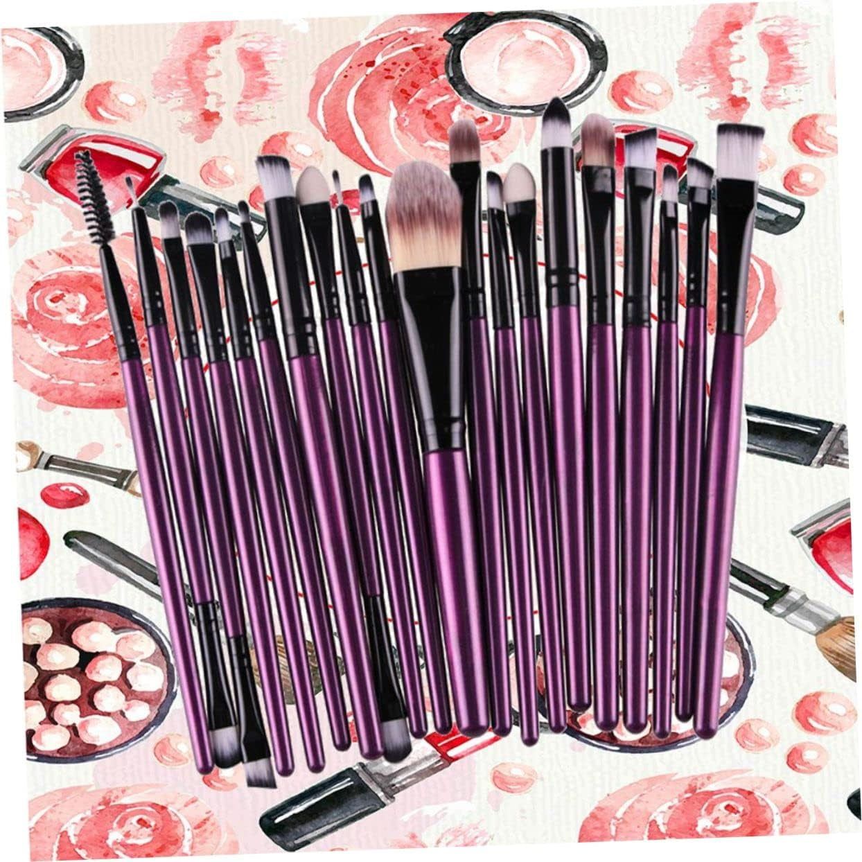 DOITOOL Professional Eye Makeup Brush Set -  20 pcs