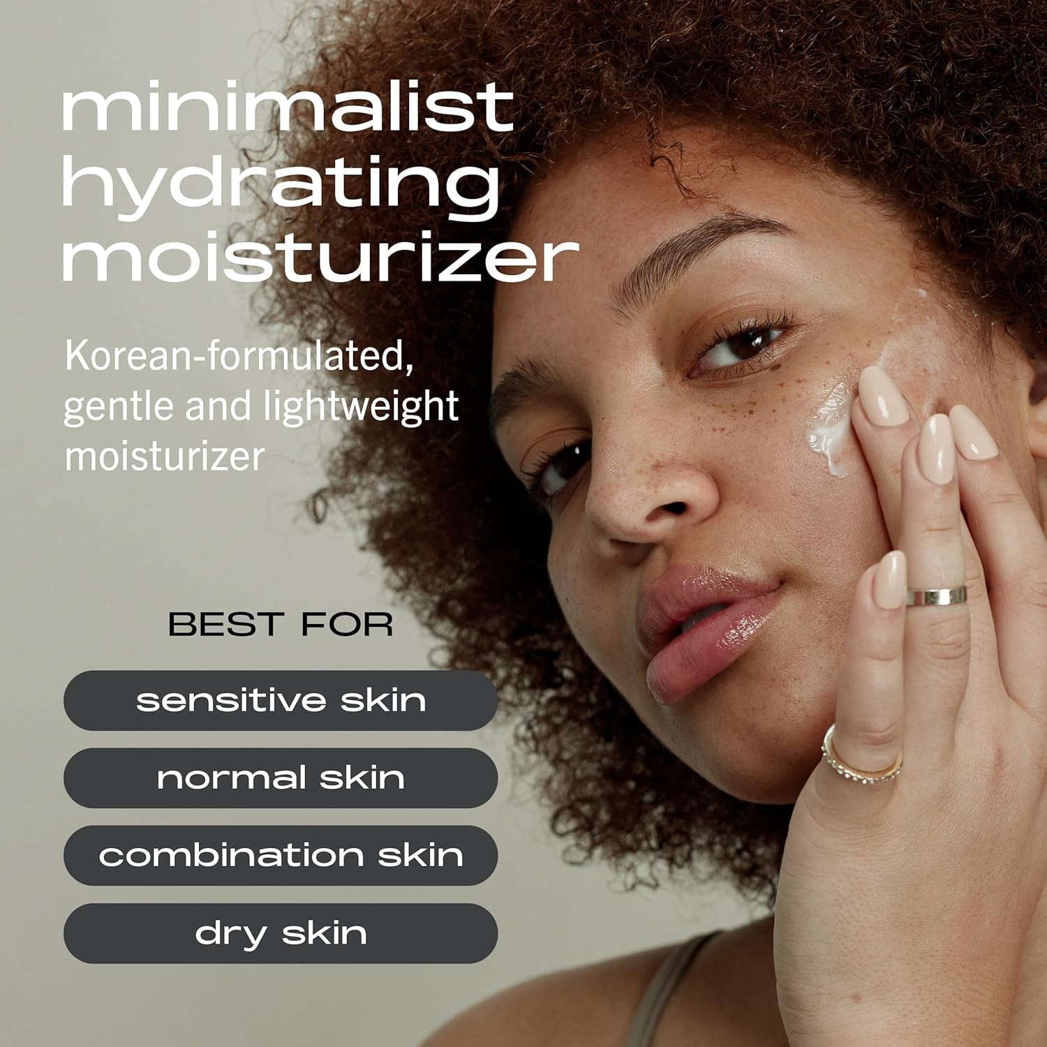 Minimalist Hydrating Moisturizer with Pro Vitamin B5, Liquid Crystal Lipids and Centella Asiatica, Lightweight Daytime Face Cream for Moisture Barrier Support, 50Ml / 1.6 Fl Oz