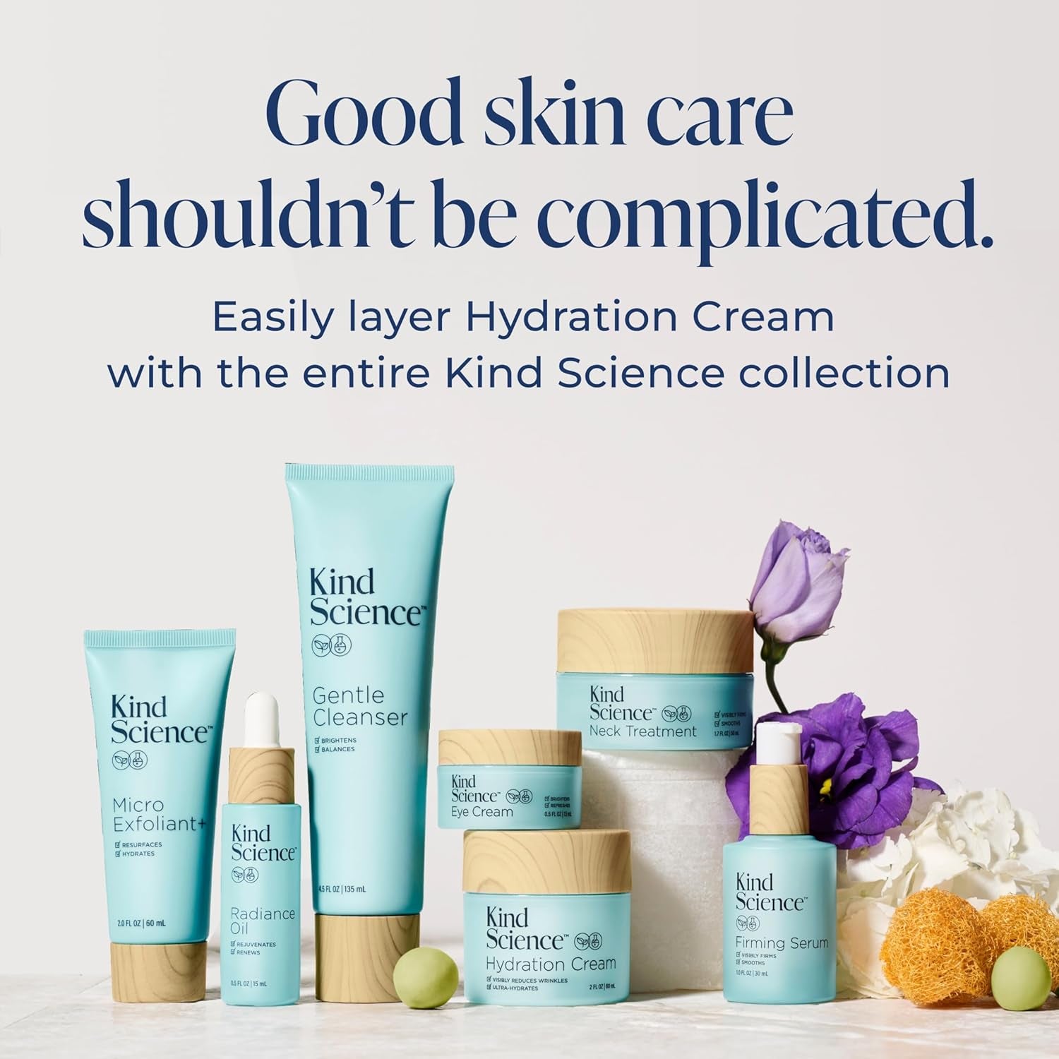 Kind Science Hydration Cream – 60ml | Intense Hydration & Anti-Ageing Moisturizer