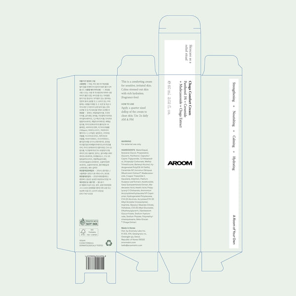 AROOM Chaga Comfort Cream - 60ml