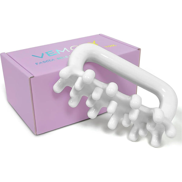 VEMOKY Fascia Release Massager Tool | Anti-Cellulite, Deep Tissue & Lymphatic Drainage Massage Roller