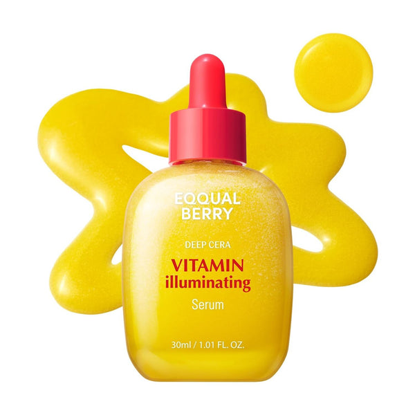 EQQUALBERRY Vitamin Illuminating Serum  1.01Oz - 30ml – Brightening & Hydrating Serum for Radiant Skin