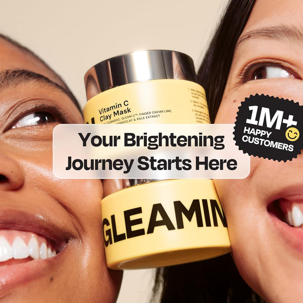 Gleamin Vitamin C Clay Mask – 75ml | Brightening & Dark Spot Treatment