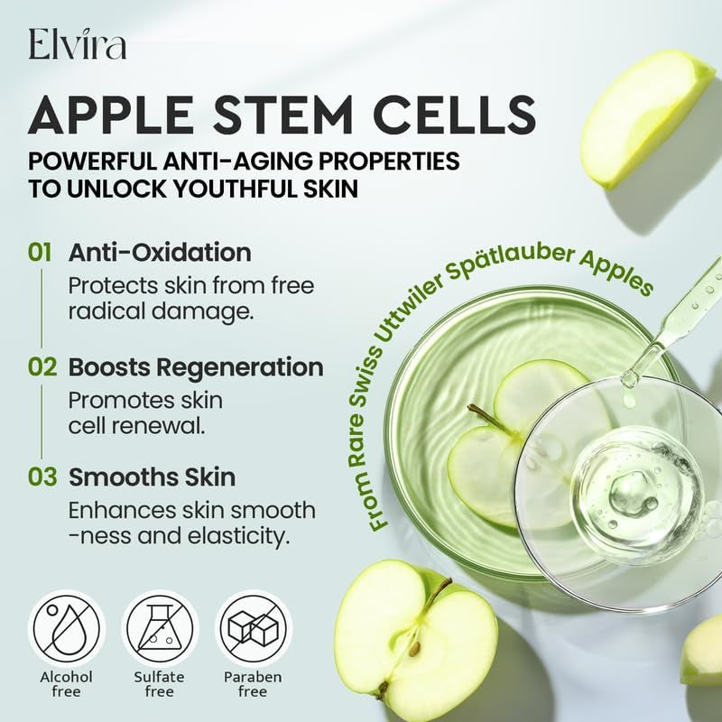 Elvira Retinol Collagen + Stem Cell Day & Night Moisturizer – 55ml | Advanced Anti-Aging Hydration & Firmness