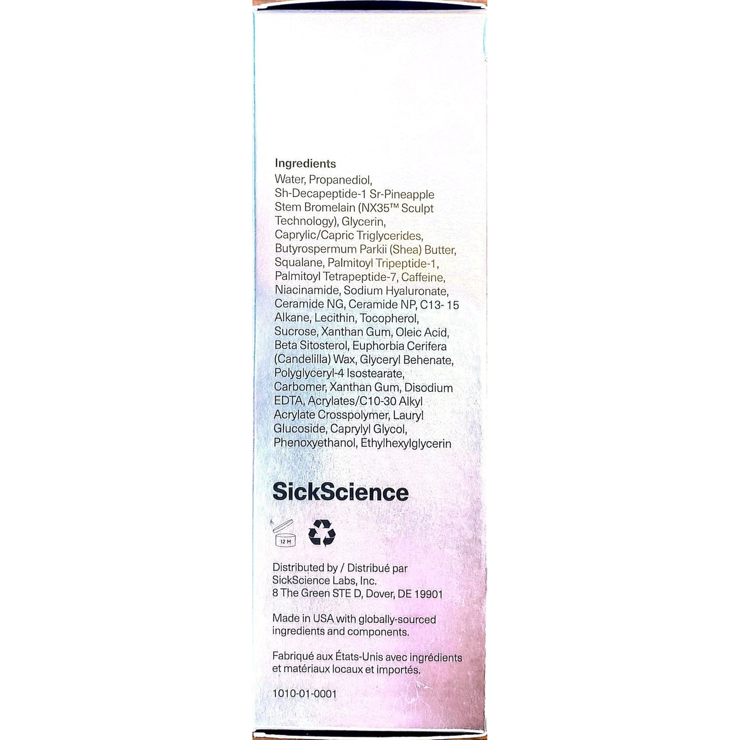 Shapeshift Advanced Jaw & Neck Firming Serum - Double Chin Reducer, Face Tightening Treatment with Exosome Technology to Lift Sagging Skin & Wrinkles in Both Women & Men, 1.7Oz