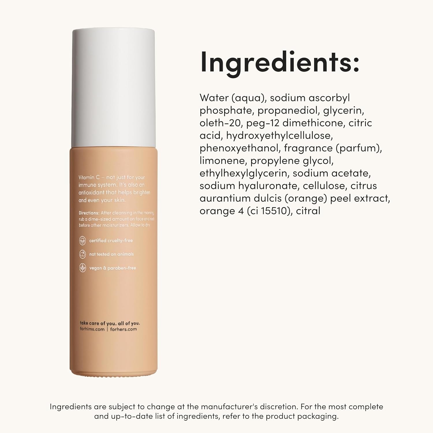 Hims Vitamin C Serum – 30ml | Brightening & Anti-Ageing Serum for Men