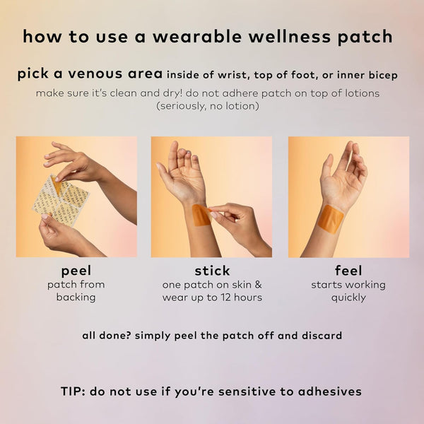 The Good Patch Rescue – 16 Patches | Plant-Powered Recovery Patch with DHM, Green Tea & Vitamin B1