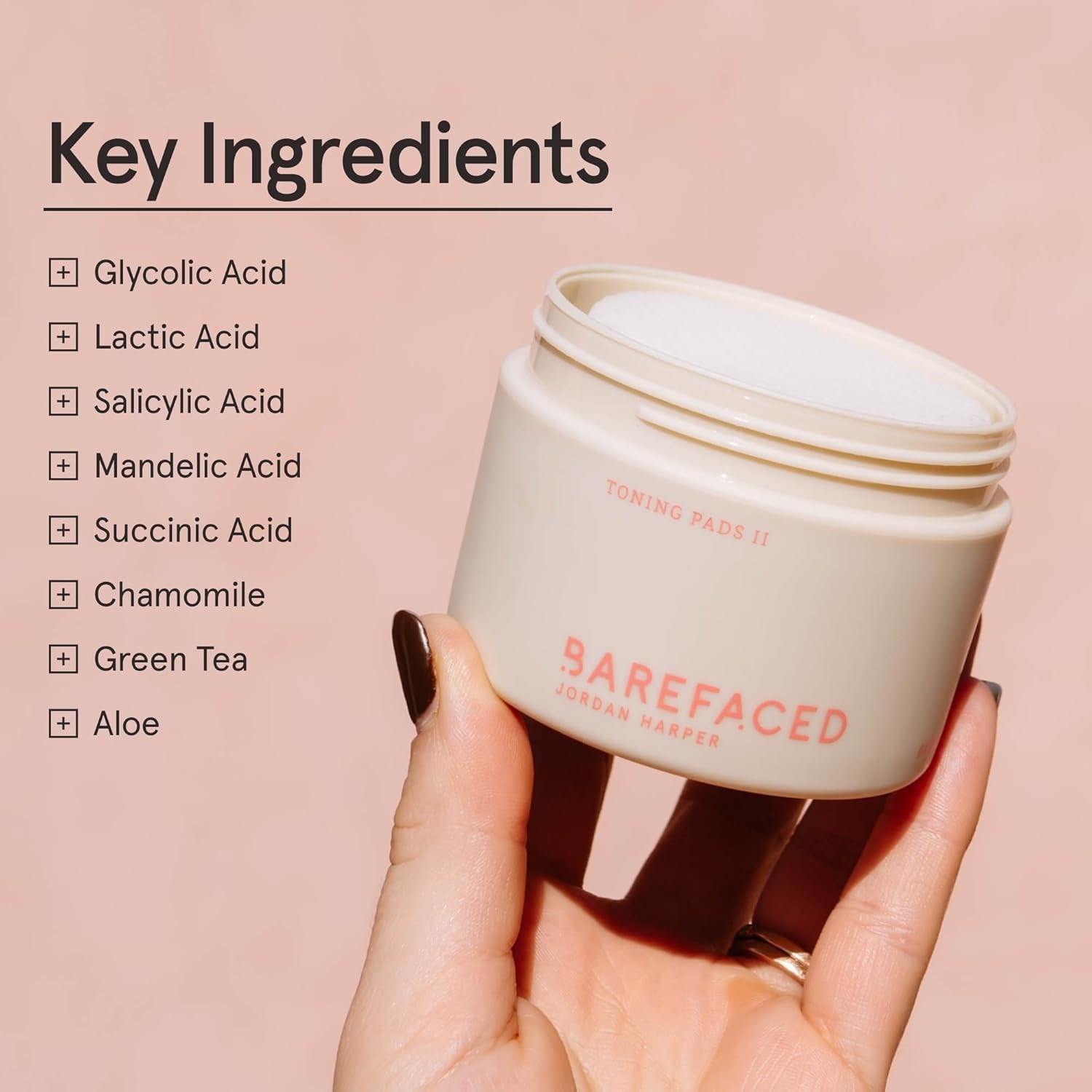 Toning Pads II (60 Count) Exfoliating and Resurfacing Face Pads W/ 5% Glycolic Acid & Salicylic Acid, Helps with Brightening & Cleansing Skin, Clears Pores, Reduces Fine Lines and Wrinkles