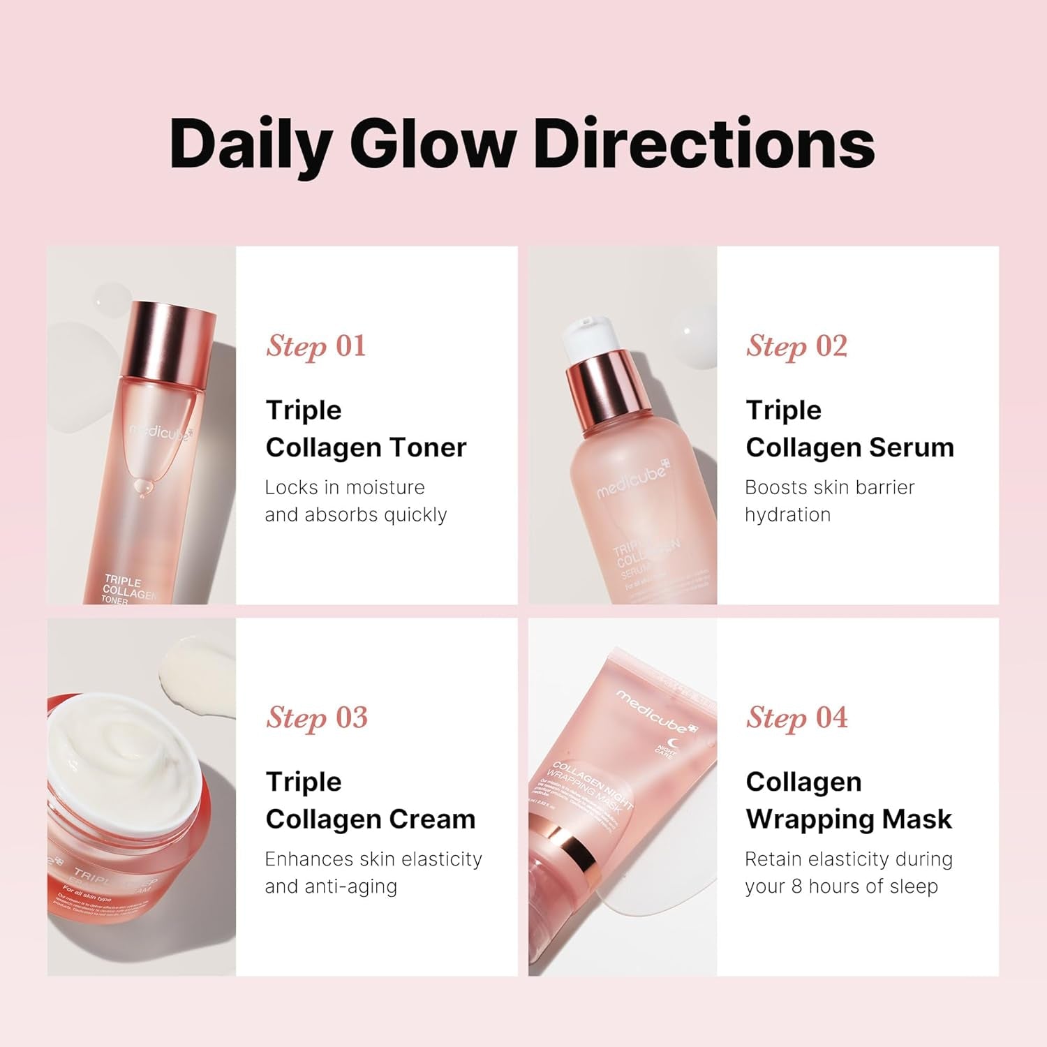 medicube Collagen Glow Trial Kit