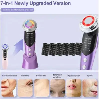 7 - in - 1 Facial Lifter and Massager - Glam Global UK