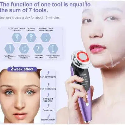 7 - in - 1 Facial Lifter and Massager - Glam Global UK