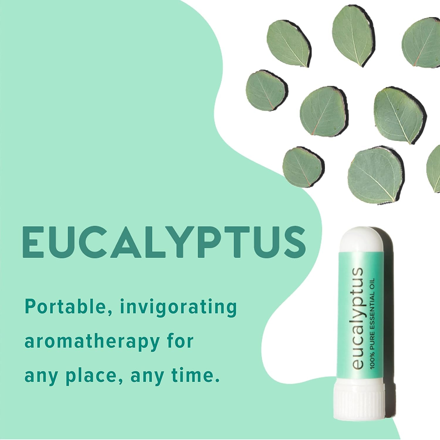 MOXE Eucalyptus 100% Pure Essential Oils – 3 Vapor Sticks | Mess-Free Aromatherapy for Sinus Relief & Refreshment