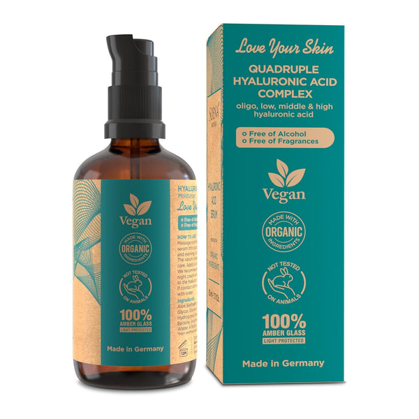 Soena Hyaluronic Acid Serum – 50ml | 4 Molecular Sizes for Deep Hydration & Anti-Ageing Care