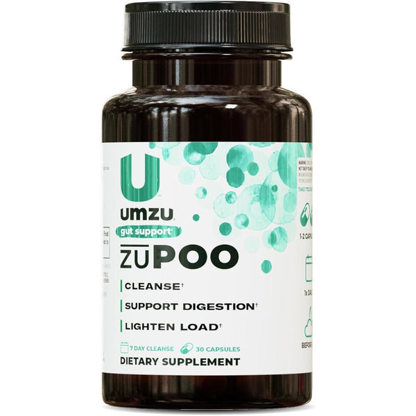 UMZU zuPoo Gut Cleanse – 30 Capsules | 7-Day Natural Detox for Digestive Health & Waste Elimination