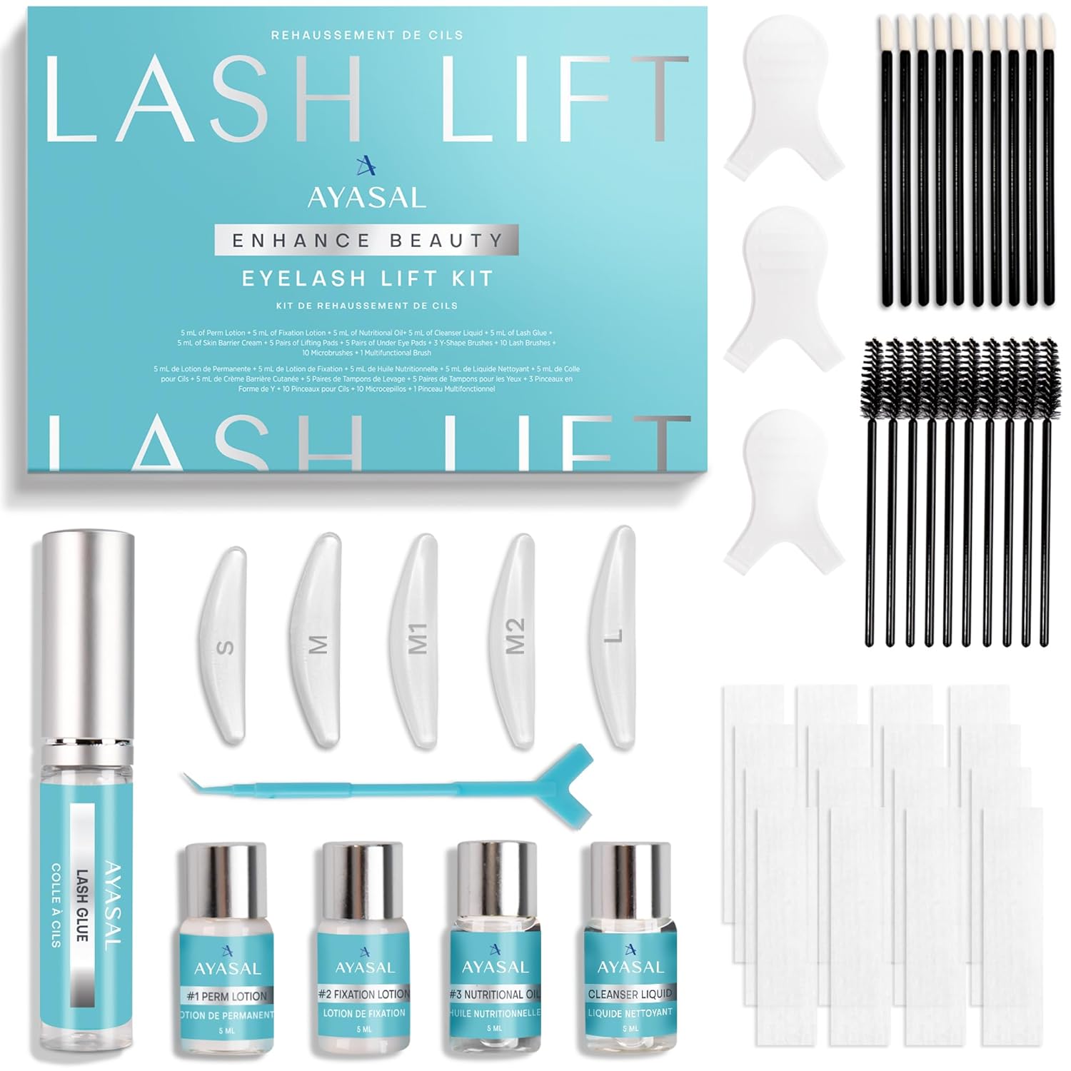 Professional Lash Lift Kit & Safe Perming Wave | Semi-Permanent Curling