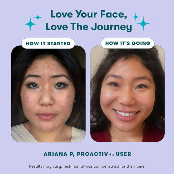 Proactiv+ 3 Step Advanced Skincare 90 Day Complete Acne Skin Care Kit - Glam Global UKProactiv