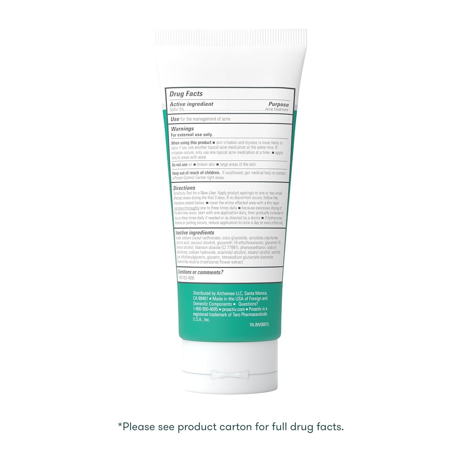 Proactiv Clean Mineral Acne Cleanser- 180ml