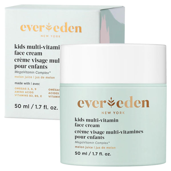 Evereden Kids Multi-Vitamin Face Cream (Melon Juice) – 50ml | Gentle Daily Hydration with Omegas & Vitamins