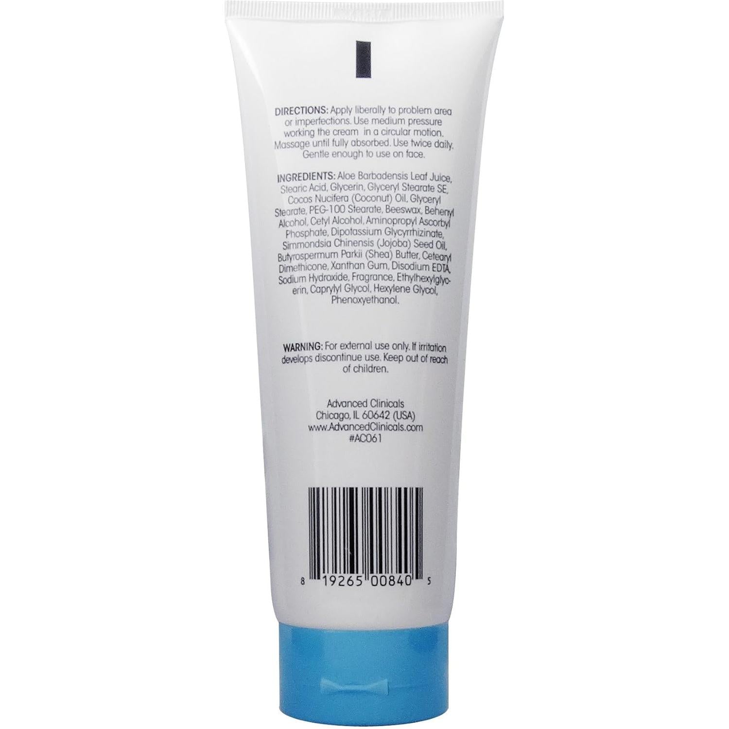 Advanced Clinicals Dark Spot Therapeutic Cream - 237ml (Large)