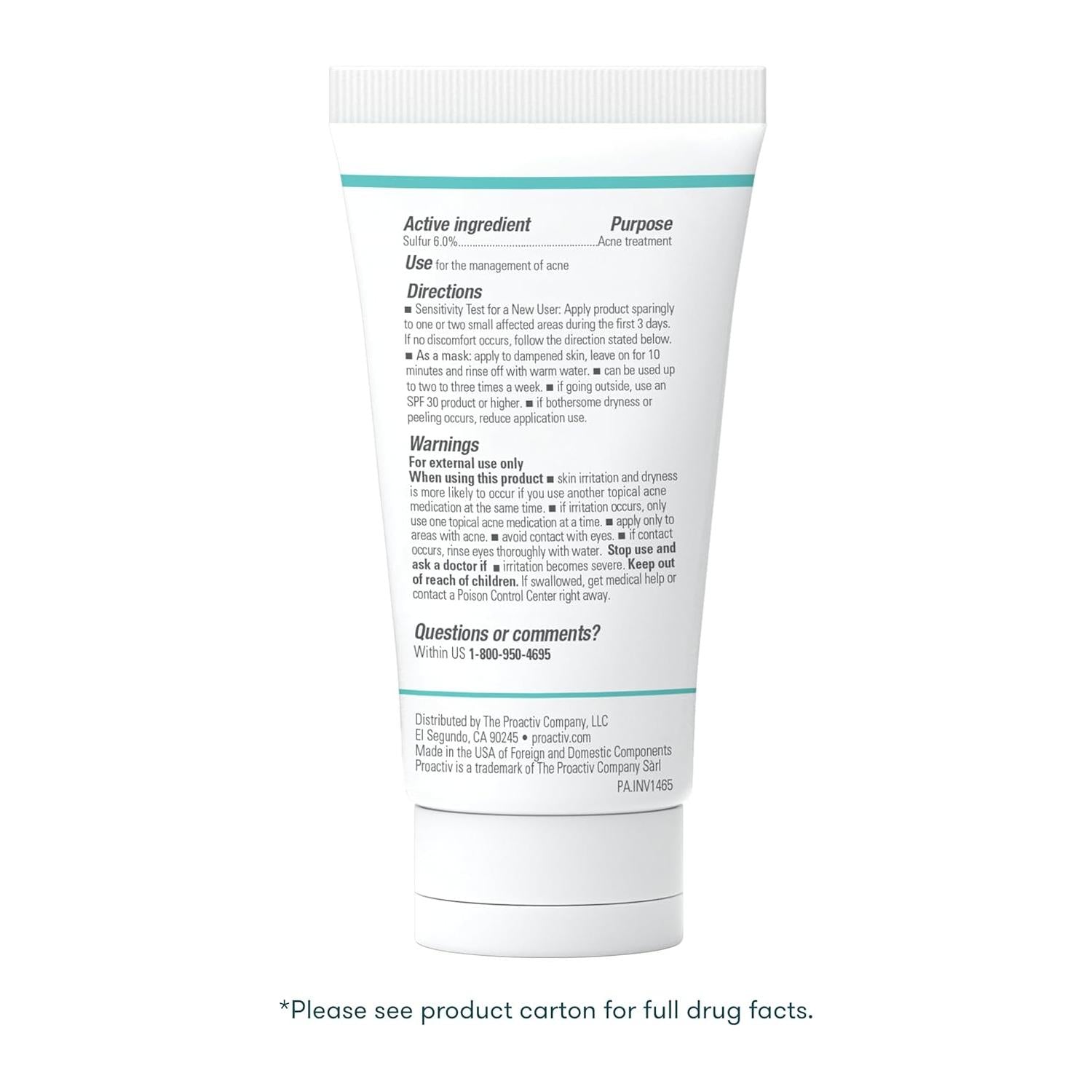 Proactiv Skin Purifying Acne Face Mask - 89ml (90 Day Supply)