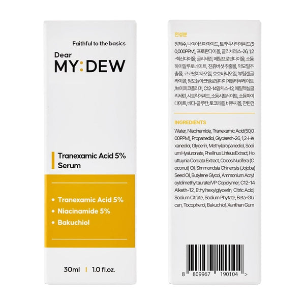 Dear My Dew Tranexamic Acid 5% Serum - 30ml - Glam Global UKDear My Dew