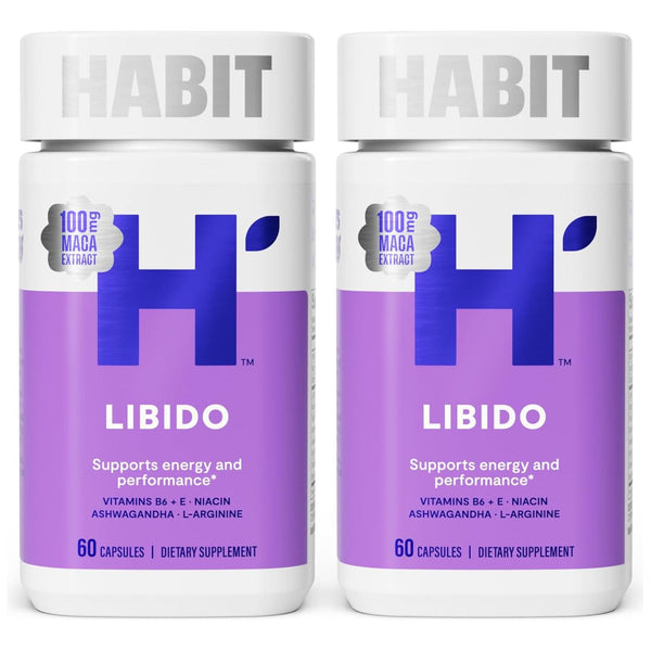 Health by Habit Libido – Baby, Light My Fire Blend – 2 x 60 Capsules | Natural Aphrodisiac Formula with Maca for Desire & Vitality