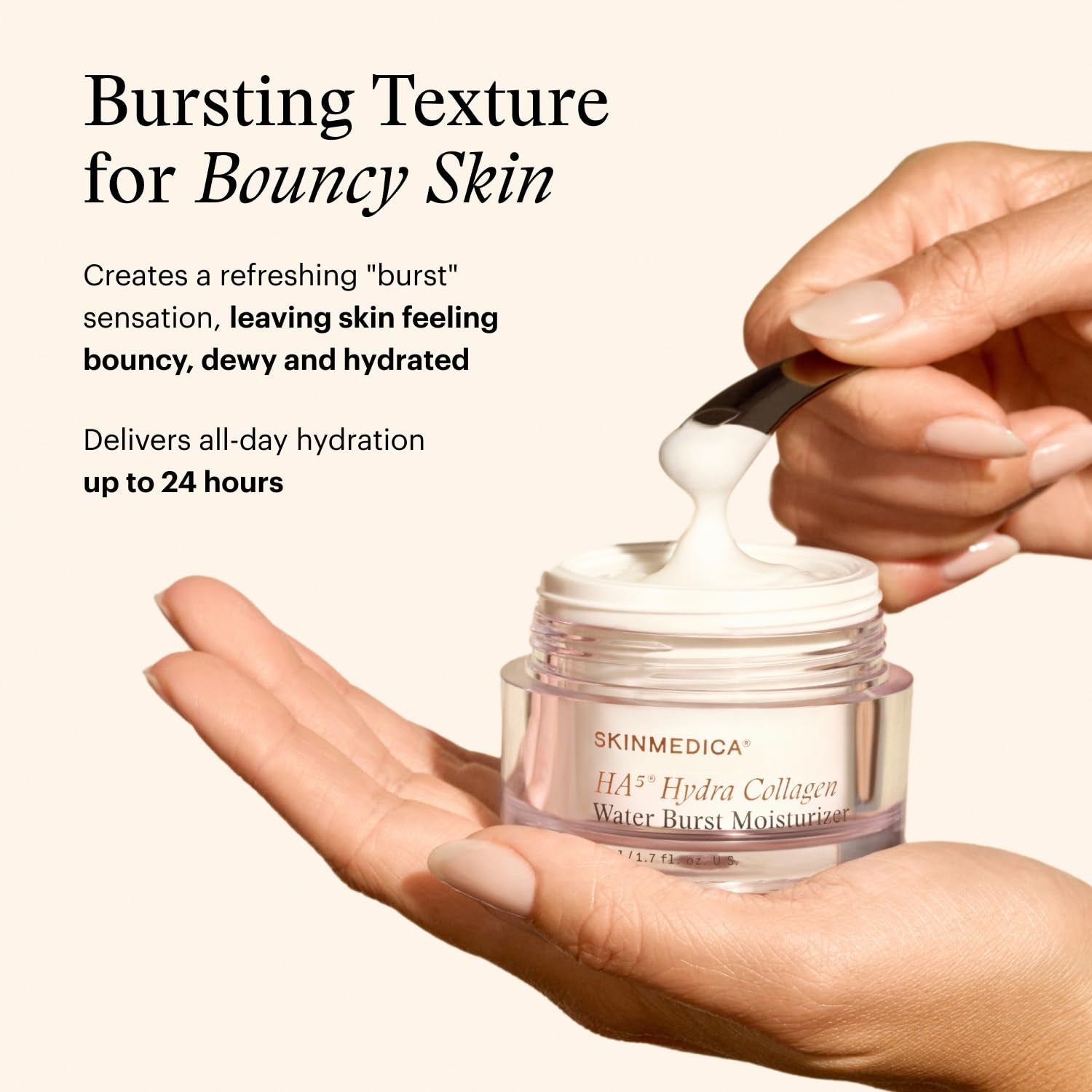 SkinMedica HA⁵ Hydra Collagen Water Burst Moisturizer - 50ml