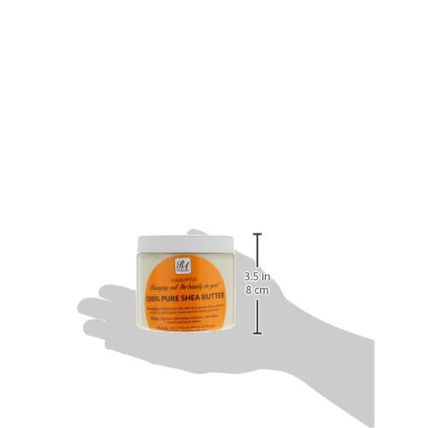 RA COSMETICS Whipped With Eucalyptus African Shea Butter – 340g | Refreshing Hydration, Skin Healing & Revitalising Care