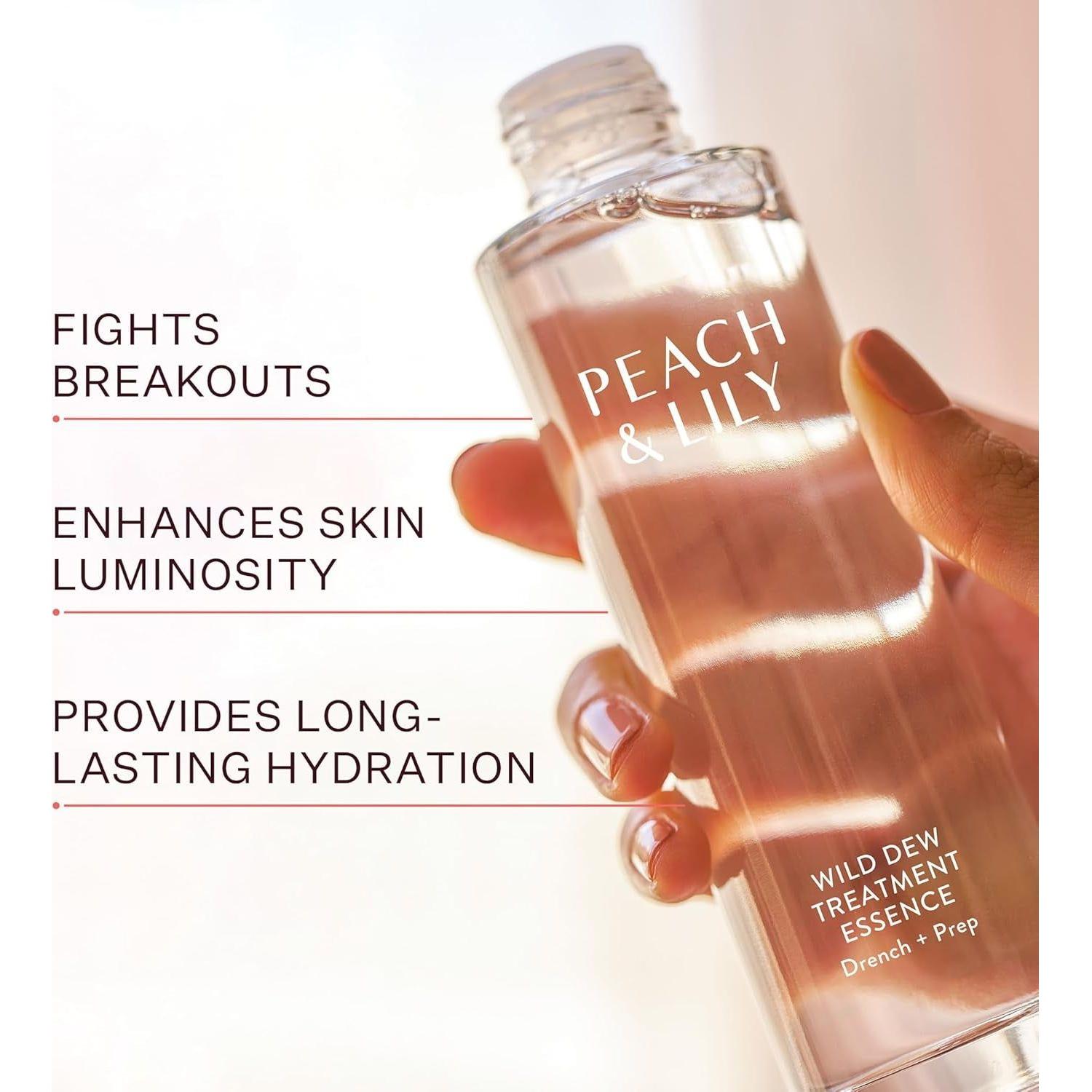 Peach & Lily Wild Dew Treatment Essence – 118ml | Hydrating, Soothing & Firming Essence